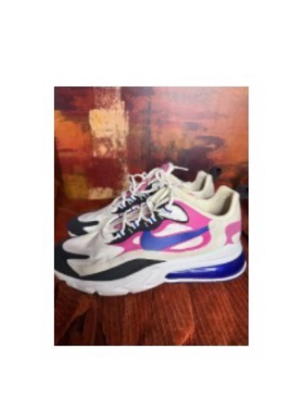 Nike Kids Air Max Sneakers - Pink/Blue/White - Picture 1 of 1